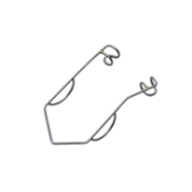 Premature Infant Self Retaining Retractor, Medium, Round Wire Blades, Blade Length Of 5mm, Overall Length 1-1/2" (38mm), Packed 1 Retractor Per Sterile Pouch, Disposable, 50 Per Package 
